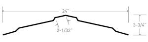 Stabilit Ridge Cap Panel