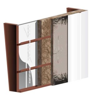 Energy Saver Double Layer Wall R-19-40