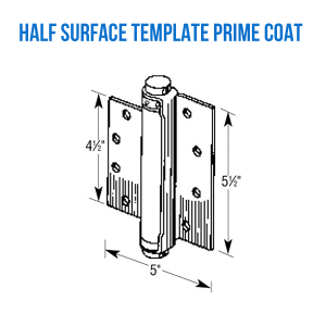 Contractor Quality® Single Action Spring Hinges