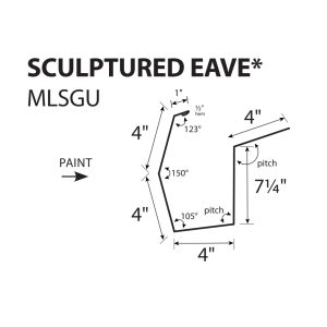 M-Loc™ Trim - Sculptured Eave* - MLSGU