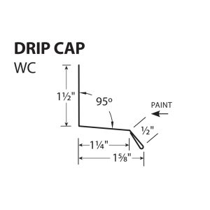 M-Loc™ Trim - Drip Cap - WC