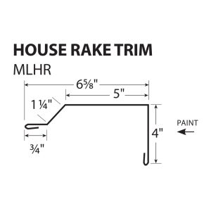 M-Loc™ Trim - House Rake Trim - MLHR