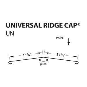 M-Loc™ Trim - Universal Ridge Cap* - UN