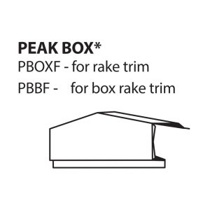 R-Loc™ Trim - Peak Box* - PBOXF/PBBF