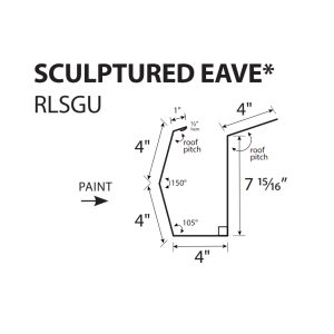 R-Loc™ Trim - Sculptured Eave* - RLSGU