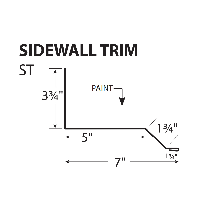 R-Loc™ Trim - Sidewall Trim - ST